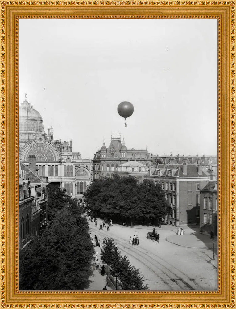 Luchtballon 'Koningin Wilhelmina' - 1893