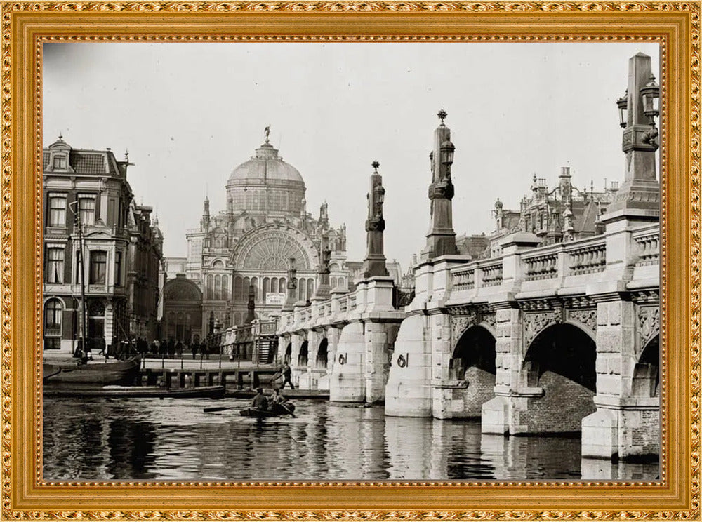 De Hogesluis en het Paleis voor Volksvlijt - 1894