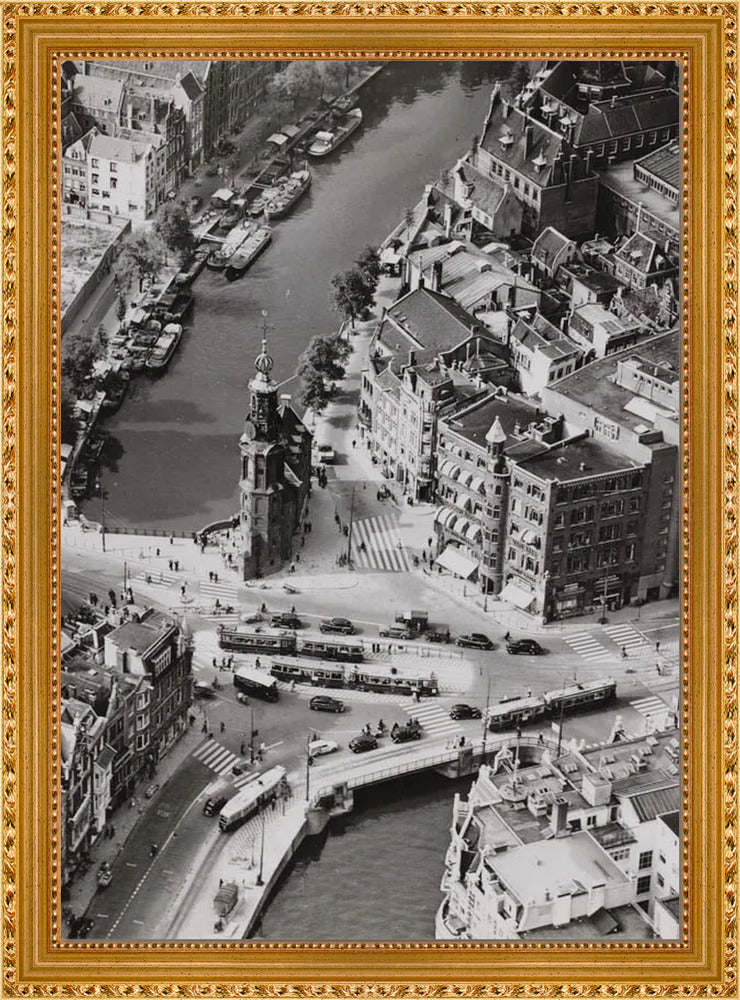 Het Muntplein van Boven - 1949