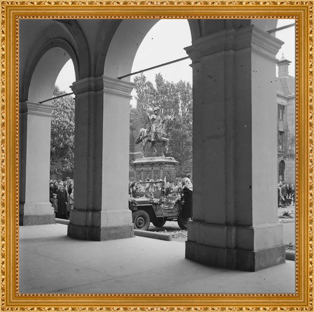 De bevrijding bij Paleis Noordeinde - 1945