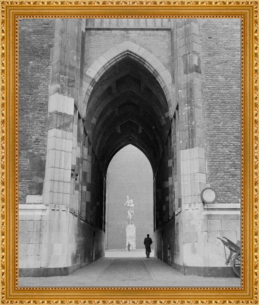 De Dom met het verzetsmonument - 1954