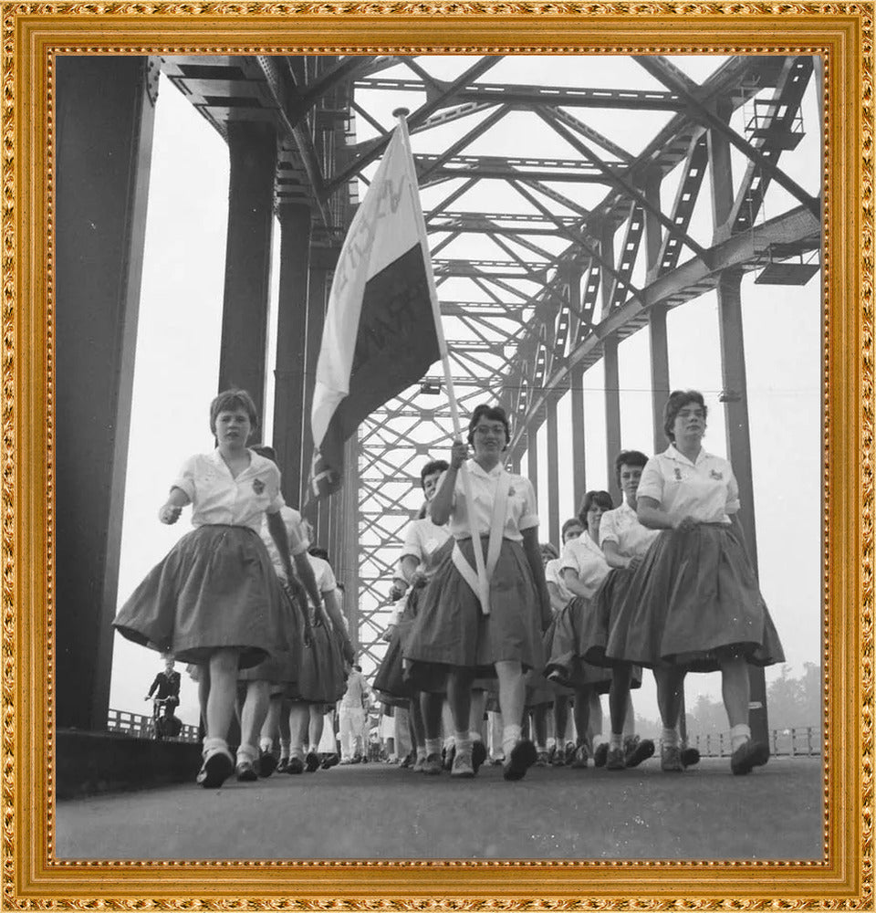 Vierdaagse op de Waalbrug - 1960