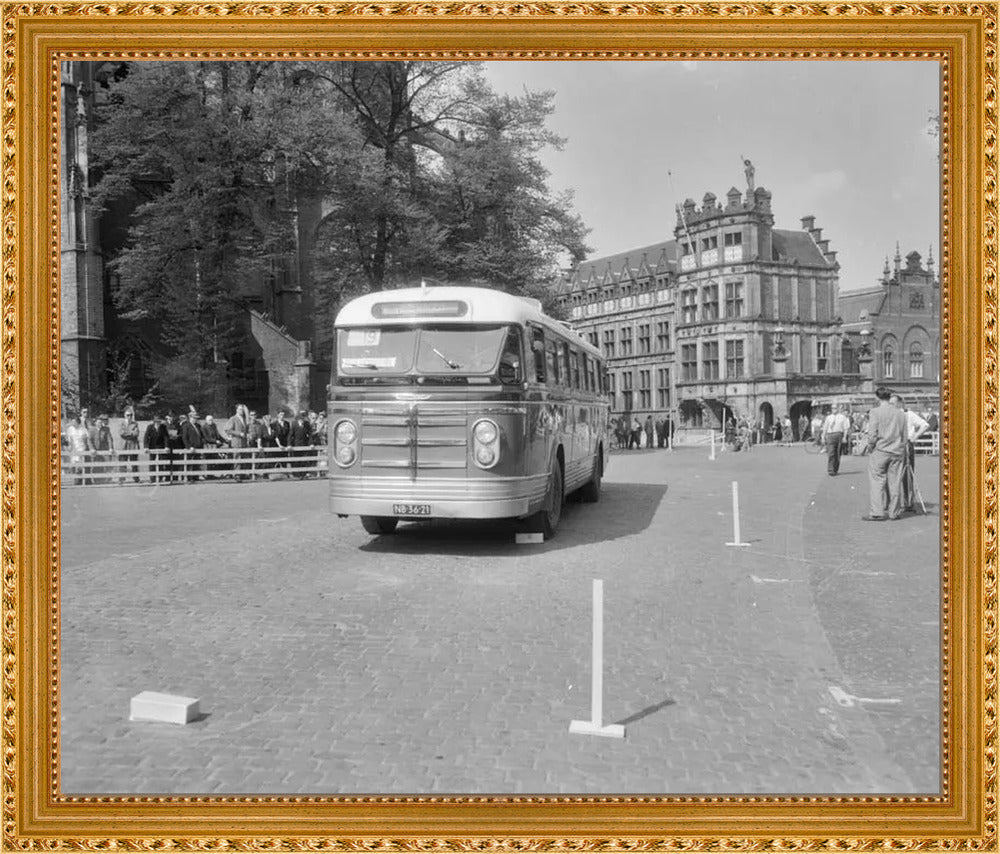 Tourwagenrally op de Markt - 1954