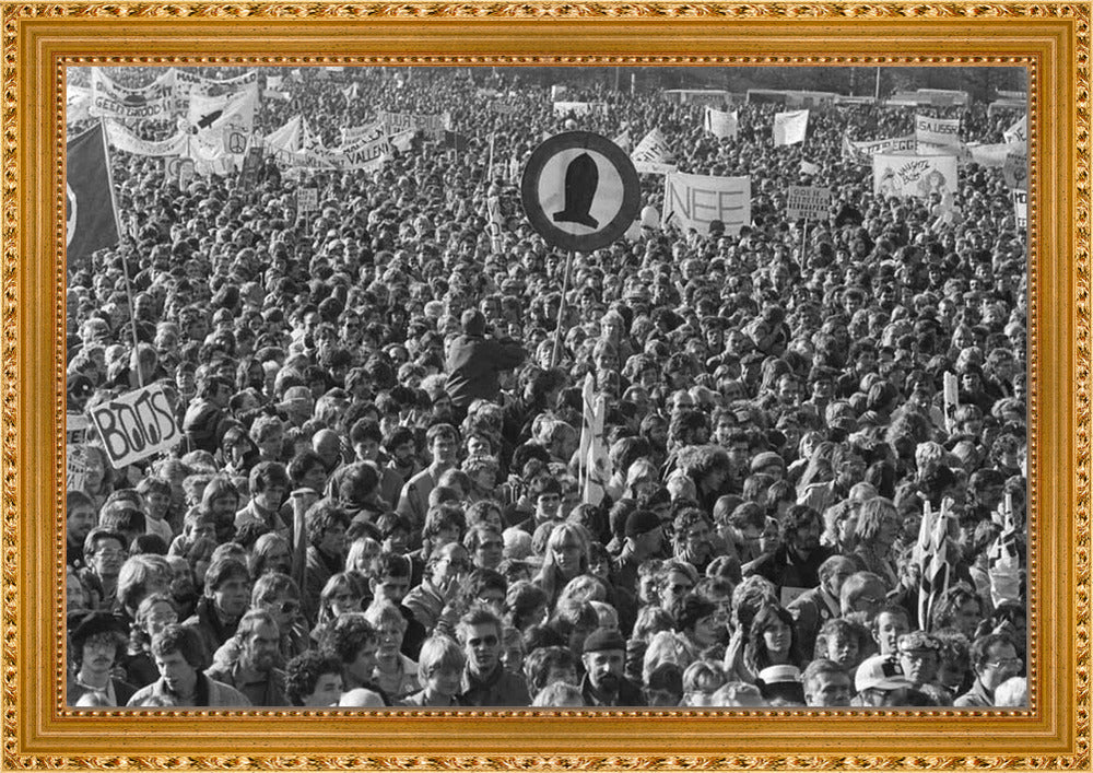 Vredesdemonstratie op het Malieveld - 1983
