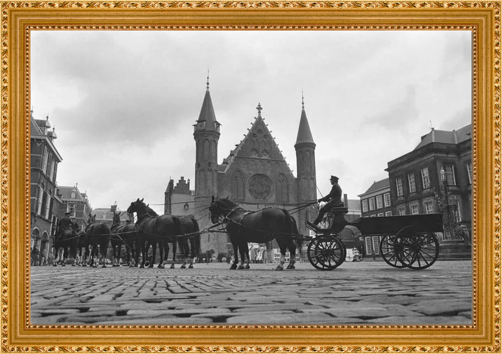 Koets op het Binnenhof - 1984