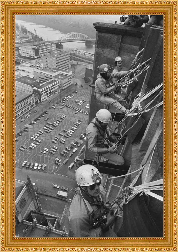 Alpinisten op de Eusebiustoren - 1988
