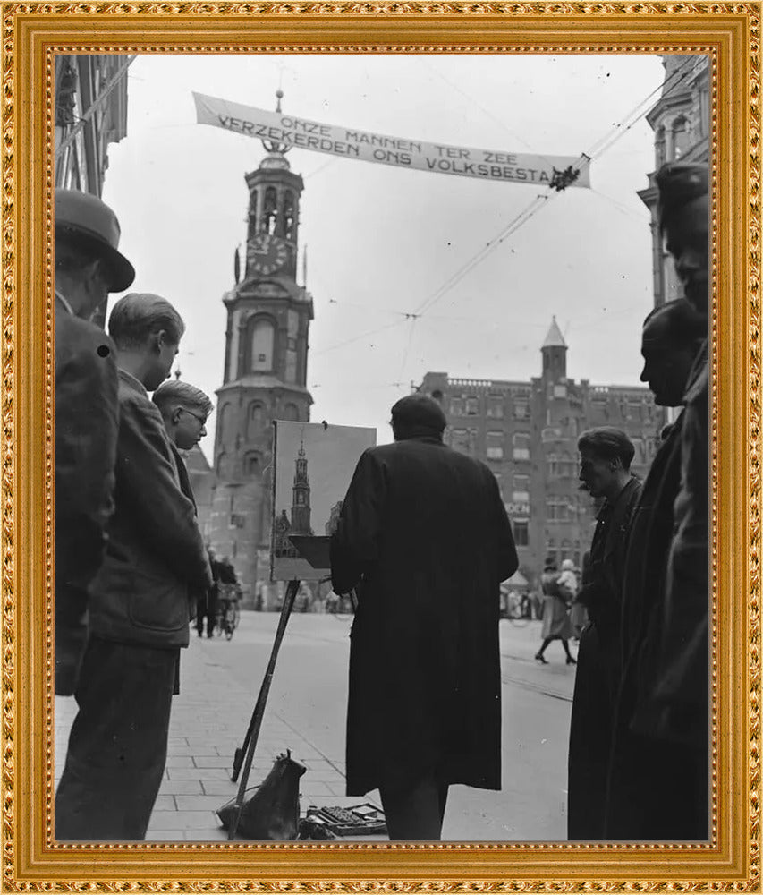 De Munttoren op Doek - 1945