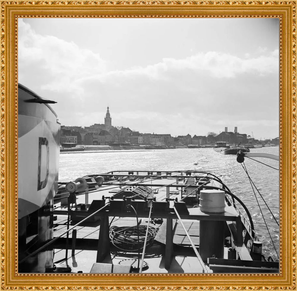 Boot en de Stevenskerk - 1955
