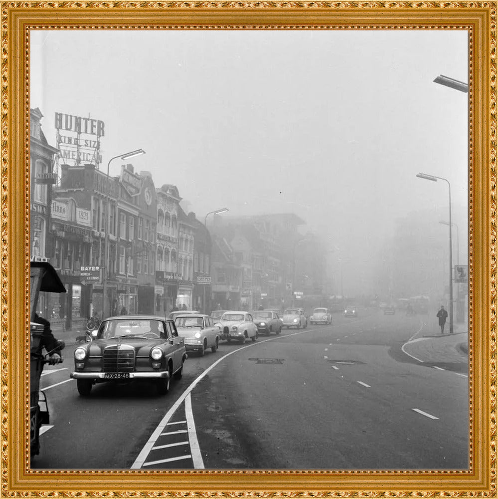 Verkeer op het Vredenburg - 1962