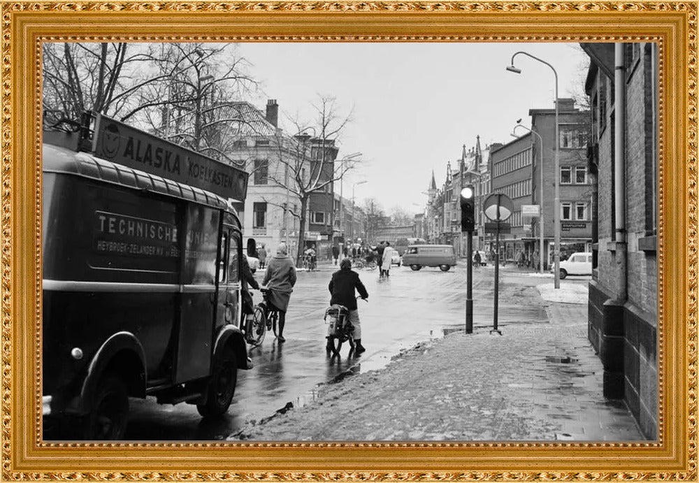 Kruispunt op de Maliebaan - 1968