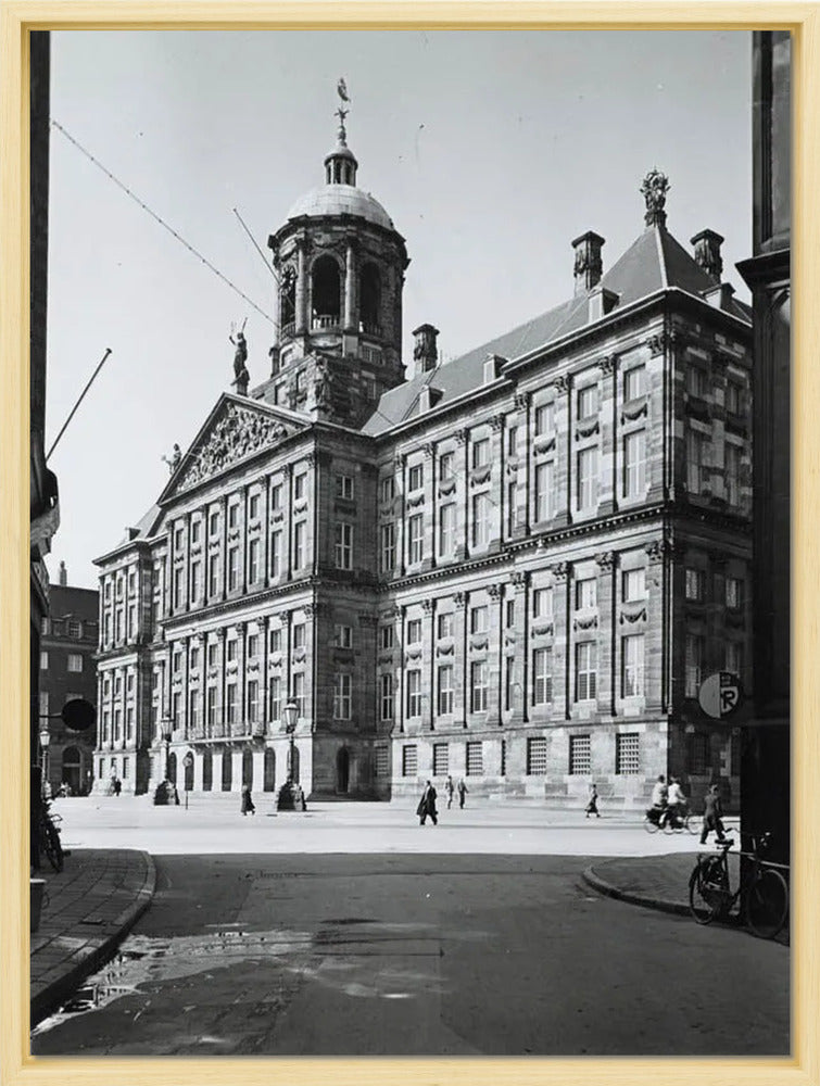Het Koninklijk Paleis op de Dam - 1951