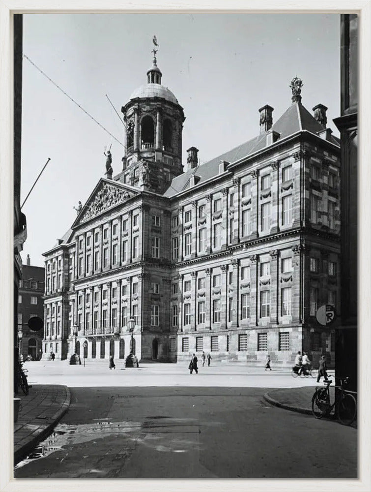 Het Koninklijk Paleis op de Dam - 1951