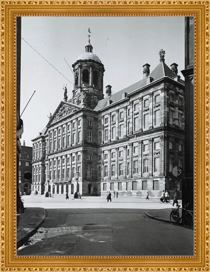 Het Koninklijk Paleis op de Dam - 1951