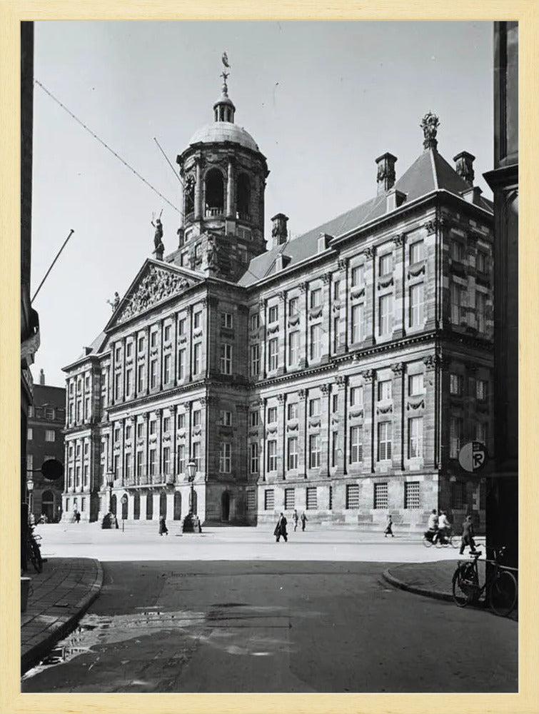Het Koninklijk Paleis op de Dam - 1951