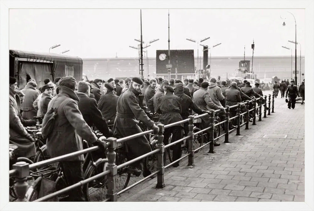 Wachtend op de Pont - 1956