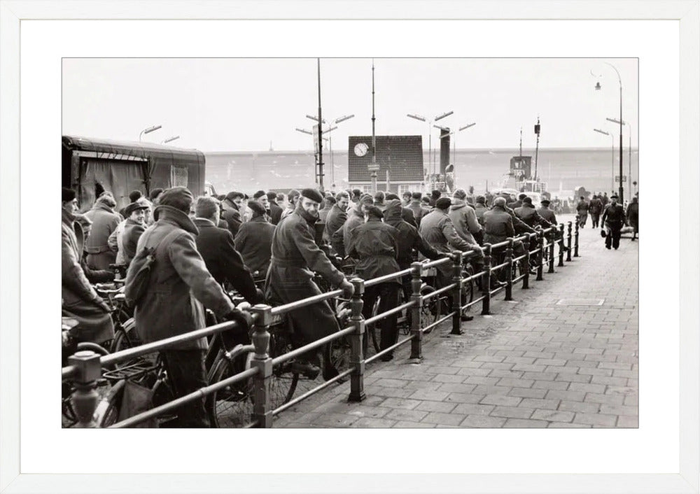 Wachtend op de Pont - 1956
