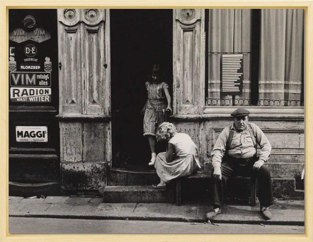 De Anjelierstraat in de Jordaan - 1956
