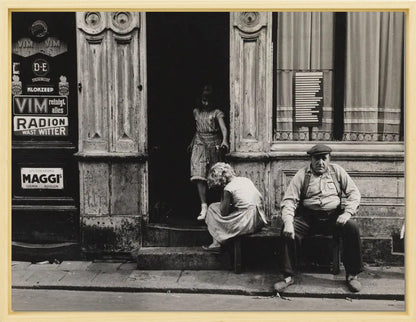 De Anjelierstraat in de Jordaan - 1956