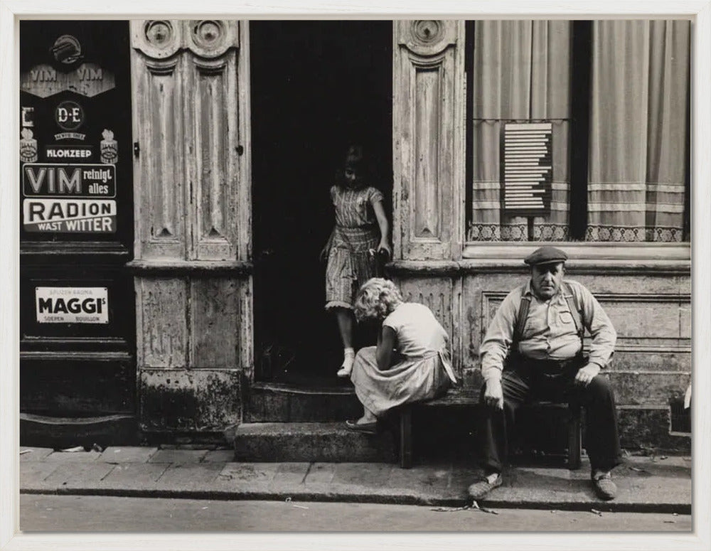De Anjelierstraat in de Jordaan - 1956