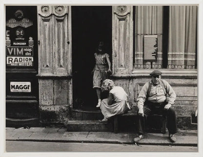 De Anjelierstraat in de Jordaan - 1956