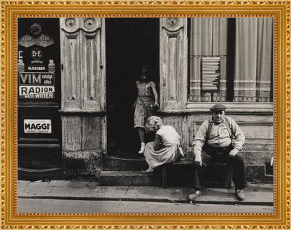 De Anjelierstraat in de Jordaan - 1956