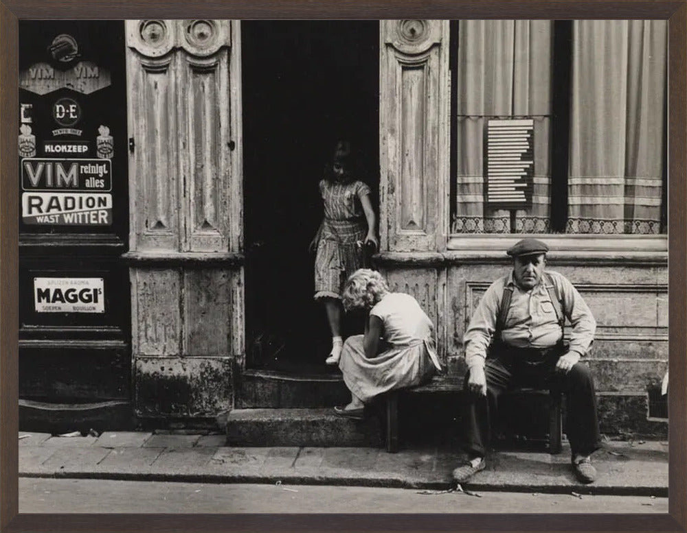De Anjelierstraat in de Jordaan - 1956