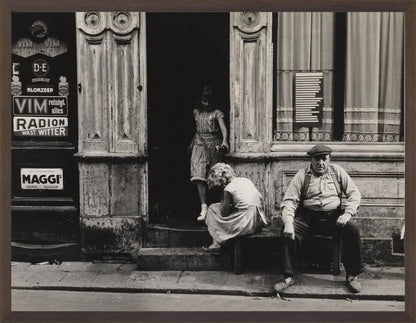 De Anjelierstraat in de Jordaan - 1956