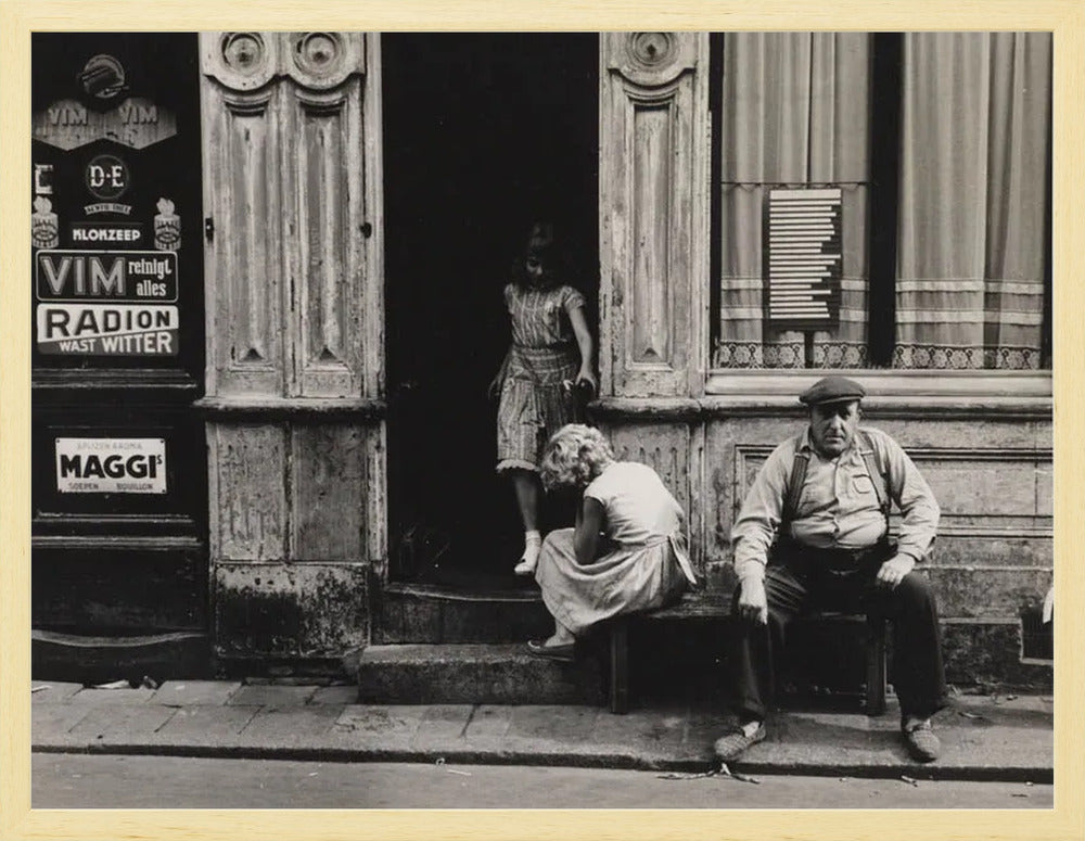 De Anjelierstraat in de Jordaan - 1956