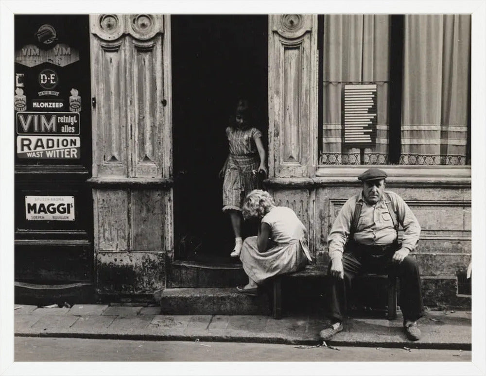 De Anjelierstraat in de Jordaan - 1956
