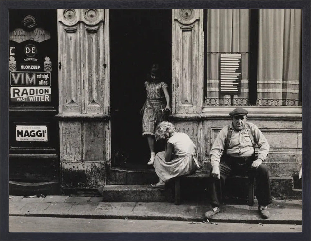 De Anjelierstraat in de Jordaan - 1956