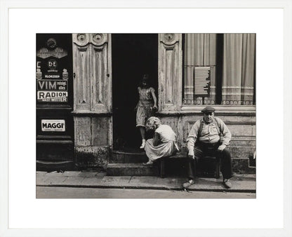 De Anjelierstraat in de Jordaan - 1956