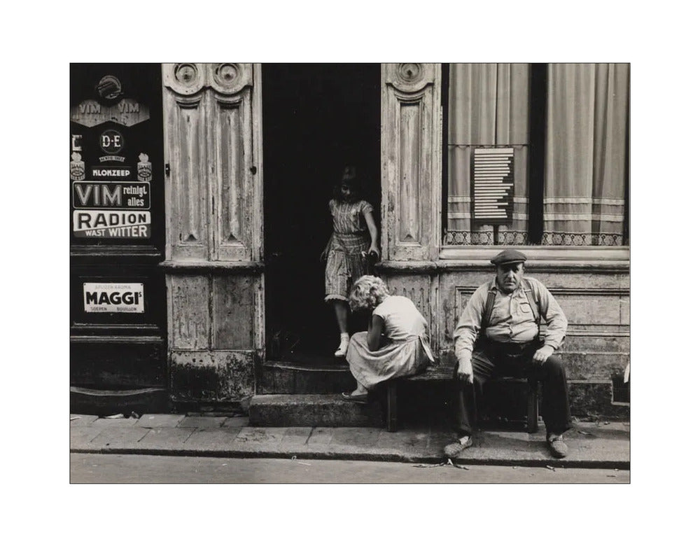 De Anjelierstraat in de Jordaan - 1956