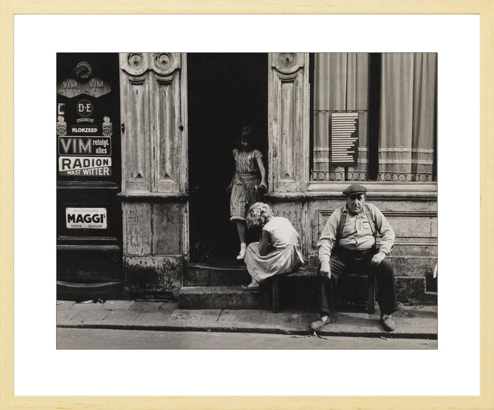 De Anjelierstraat in de Jordaan - 1956