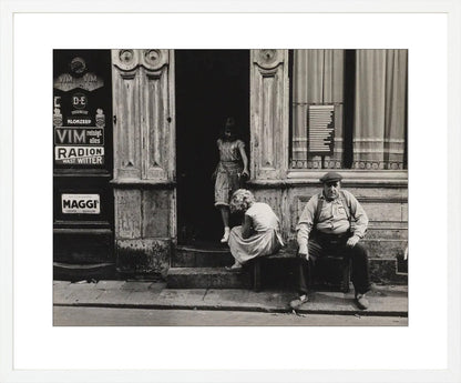 De Anjelierstraat in de Jordaan - 1956