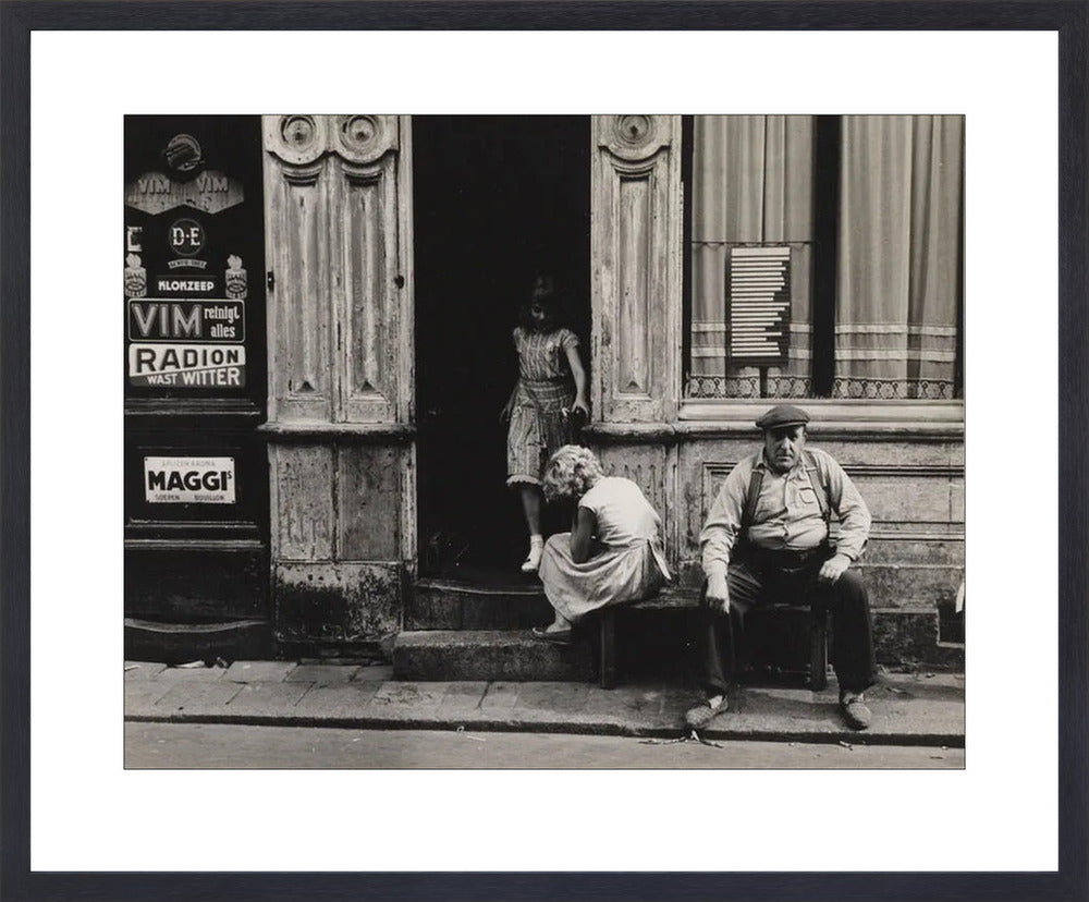 De Anjelierstraat in de Jordaan - 1956