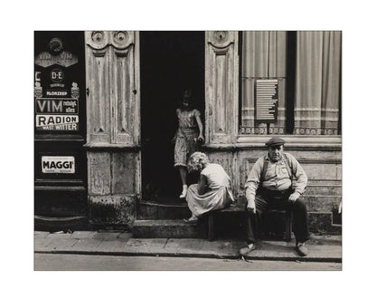 De Anjelierstraat in de Jordaan - 1956