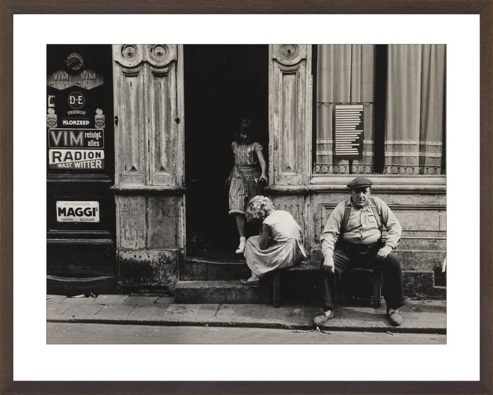 De Anjelierstraat in de Jordaan - 1956