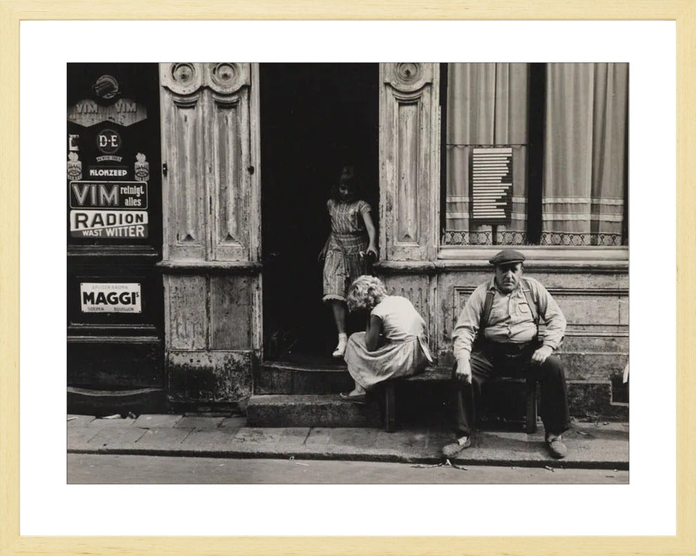 De Anjelierstraat in de Jordaan - 1956
