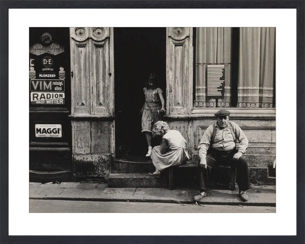 De Anjelierstraat in de Jordaan - 1956