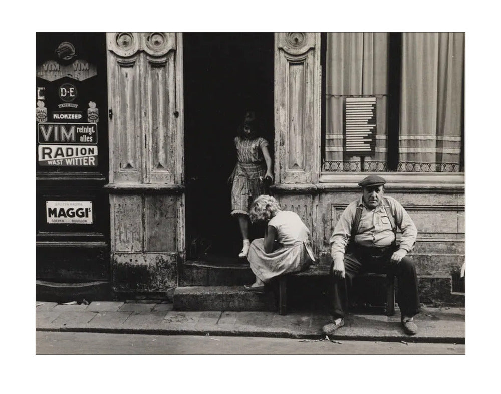 De Anjelierstraat in de Jordaan - 1956