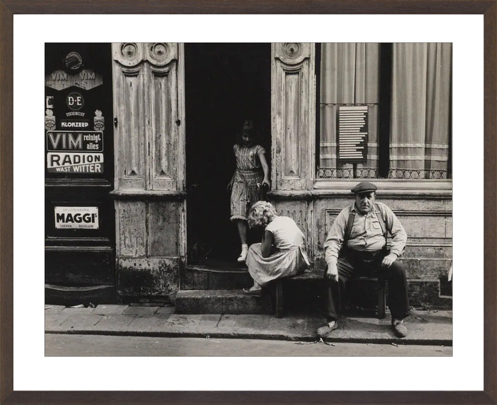De Anjelierstraat in de Jordaan - 1956