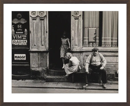 De Anjelierstraat in de Jordaan - 1956