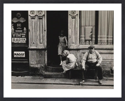 De Anjelierstraat in de Jordaan - 1956