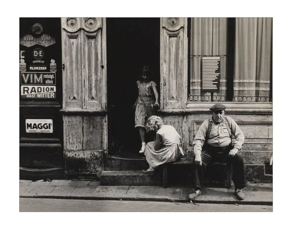 De Anjelierstraat in de Jordaan - 1956