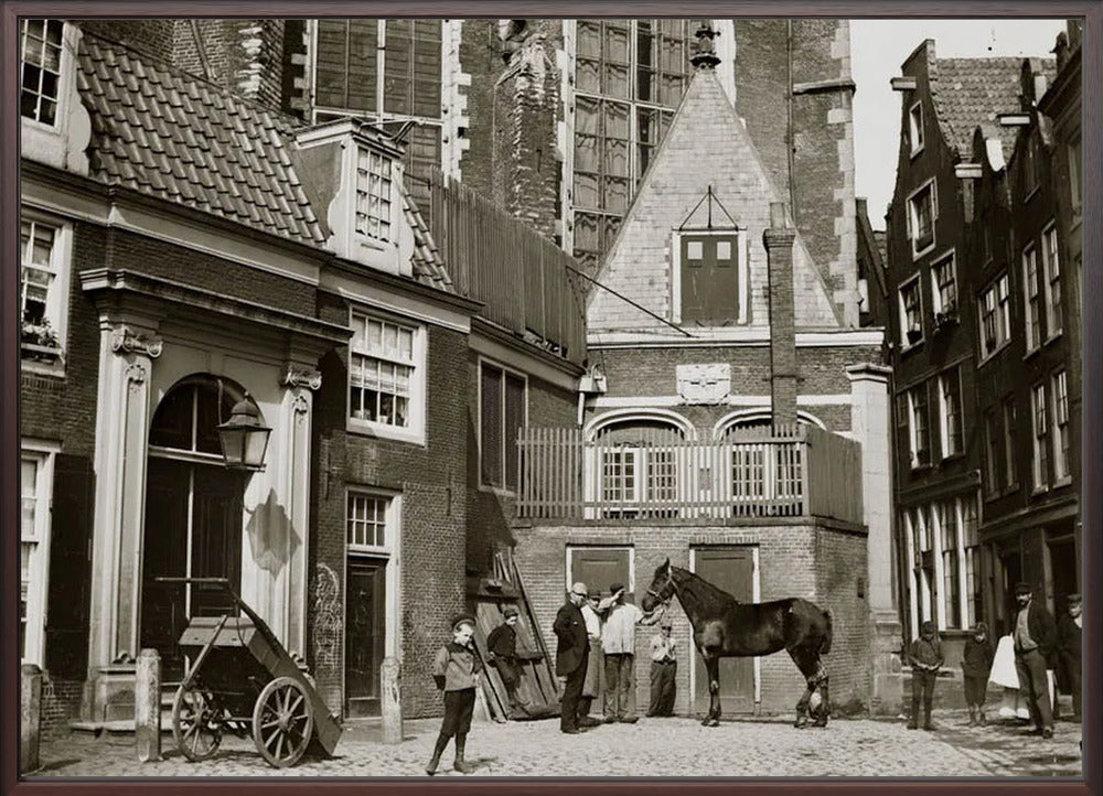 Het Oudekerksplein - 1894