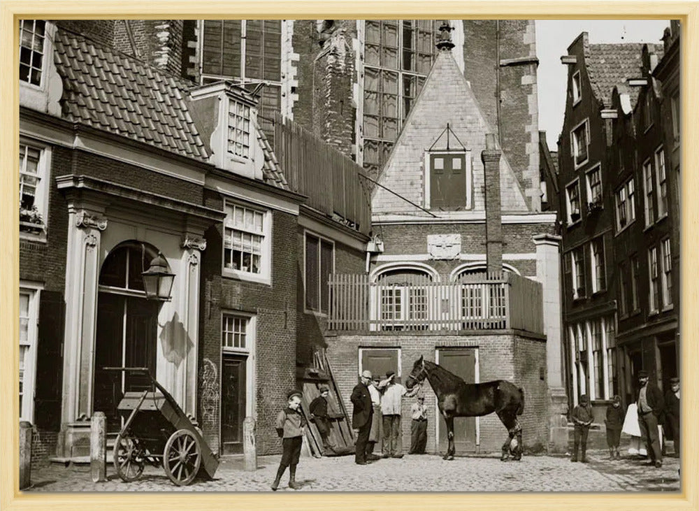 Het Oudekerksplein - 1894