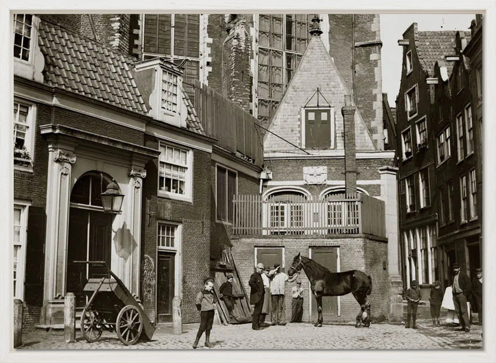 Het Oudekerksplein - 1894