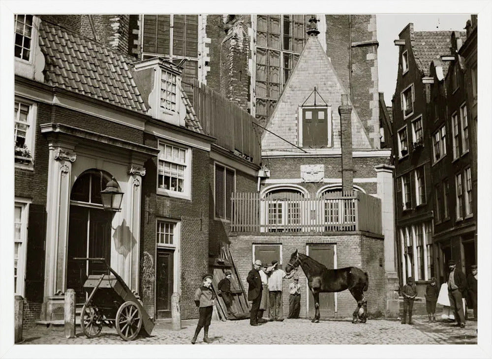 Het Oudekerksplein - 1894