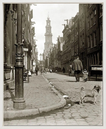De Bloemstraat in de Jordaan - 1902