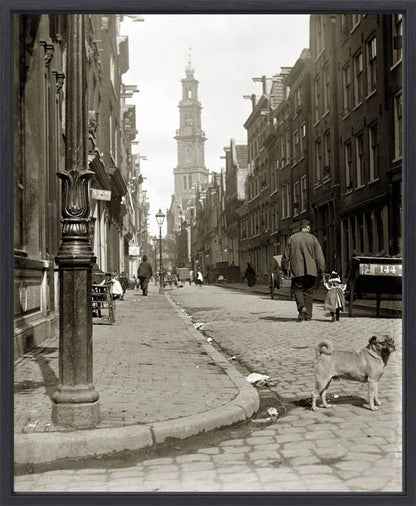 De Bloemstraat in de Jordaan - 1902